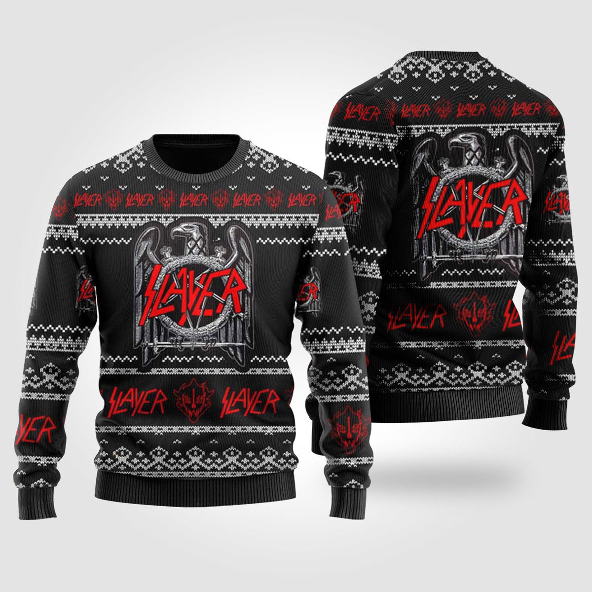 Sl Q2 Ugly Christmas Sweater , Unisex Wool Sweater