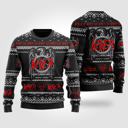 Sl Q2 Ugly Christmas Sweater , Unisex Wool Sweater