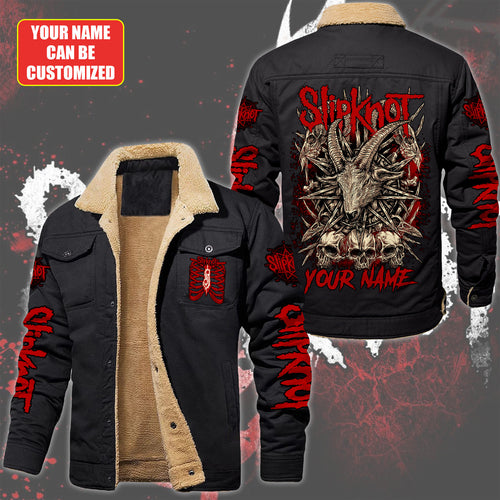 Personalized SK Q2 Fleece Thermal Cotton Jacket Q101103