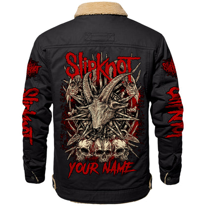 Personalized SK Q2 Fleece Thermal Cotton Jacket Q101103