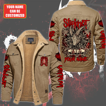 Personalized SK Q2 Fleece Thermal Cotton Jacket Q101103