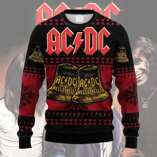 Ac Q4 Ugly Christmas Sweater , Unisex Wool Sweater
