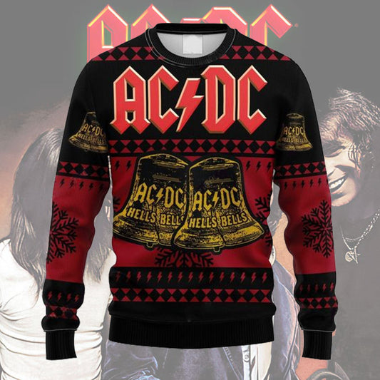 Ac Q4 Ugly Christmas Sweater , Unisex Wool Sweater