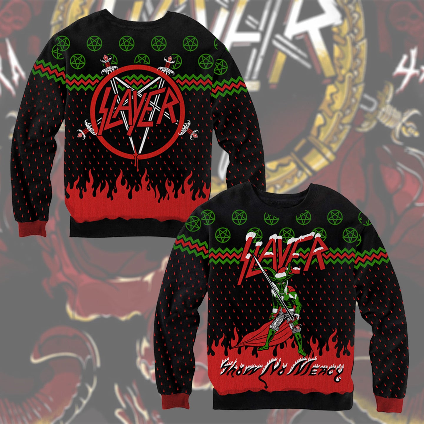 Sl Q3 Ugly Christmas Sweater , Unisex Wool Sweater Q290117