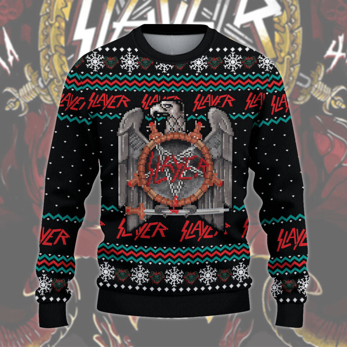 Sl Q4 Ugly Christmas Sweater , Unisex Wool Sweater Q081106