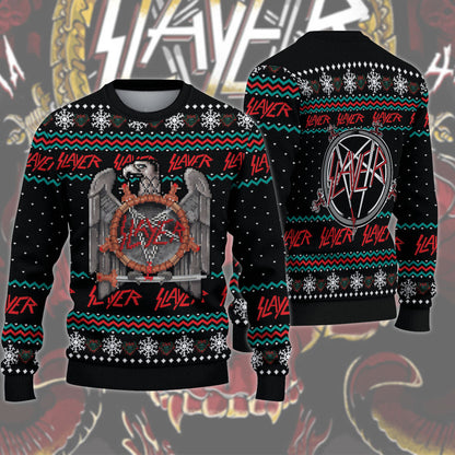 Sl Q4 Ugly Christmas Sweater , Unisex Wool Sweater Q081106