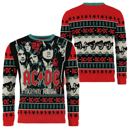 Ac Q6 Ugly Christmas Sweater , Unisex Wool Sweater