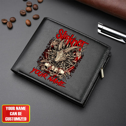 Personalized SK Q2 Leather Wallet Q010308