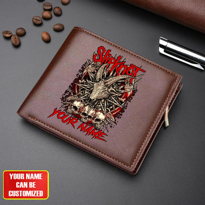 Personalized SK Q2 Leather Wallet Q010308