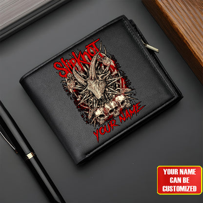 Personalized SK Q2 Leather Wallet Q010308