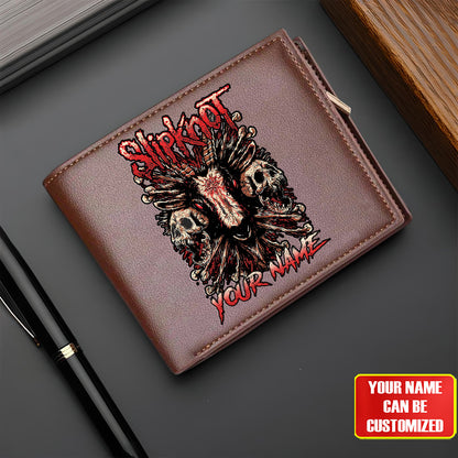 Personalized SK Q3 Leather Wallet Q010309