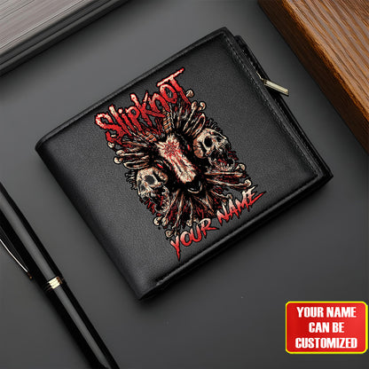 Personalized SK Q3 Leather Wallet Q010309
