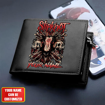 Personalized SK Q3 Leather Wallet Q010309