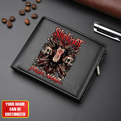 Personalized SK Q3 Leather Wallet Q010309
