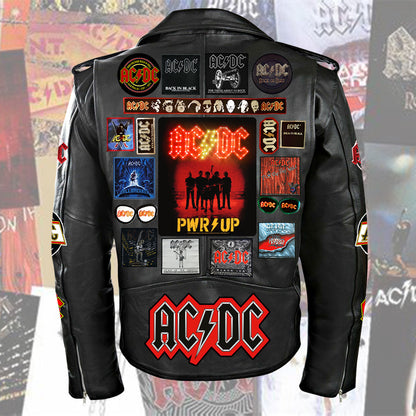 AC Q4 Zipper Vintage Leather Jacket Q290208