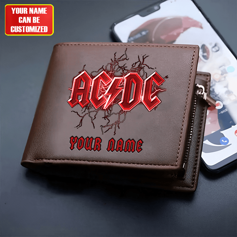 Personalized AC Q2 Leather Wallet Q090301