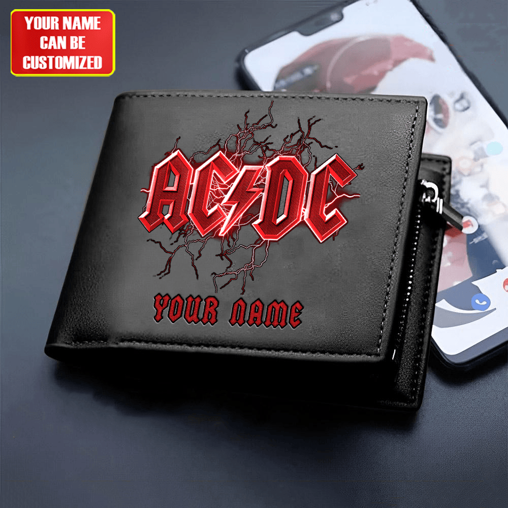 Personalized AC Q2 Leather Wallet Q090301