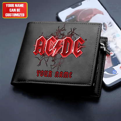 Personalized AC Q2 Leather Wallet Q090301