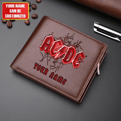 Personalized AC Q2 Leather Wallet Q090301