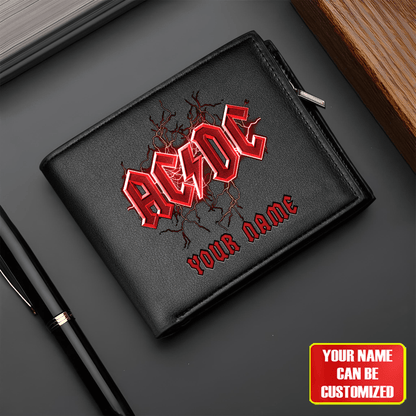 Personalized AC Q2 Leather Wallet Q090301