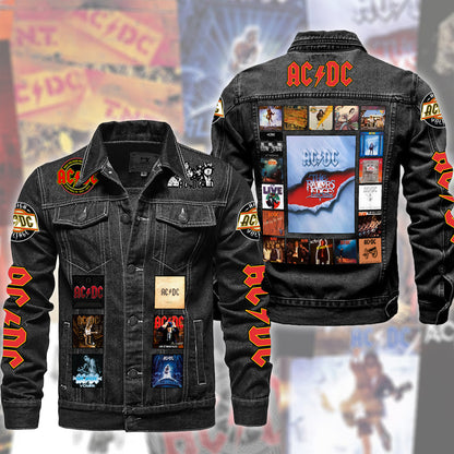 AC Albums Denim Casual Jacket , Cotton Jeans Jackets Q040407