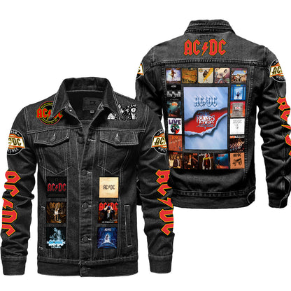AC Albums Denim Casual Jacket , Cotton Jeans Jackets Q040407