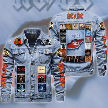 AC Albums Denim Casual Jacket , Cotton Jeans Jackets Q040407