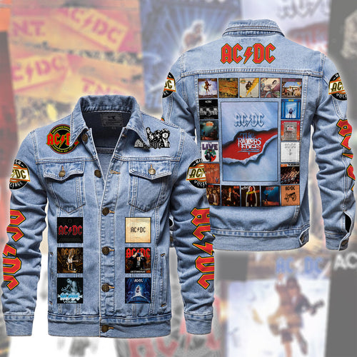 AC Albums Denim Casual Jacket , Cotton Jeans Jackets Q040407