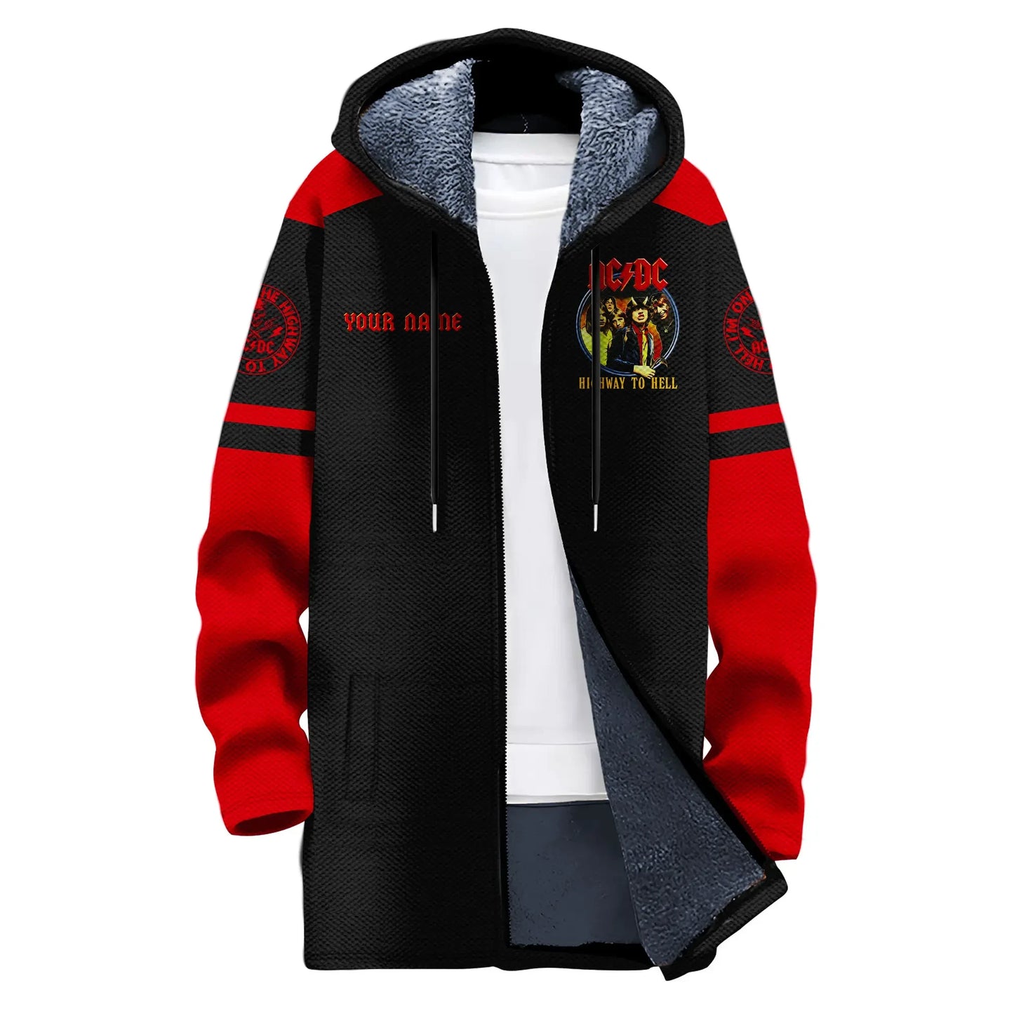 AC Highway To Hell Fleece Wind Jacket Q191103