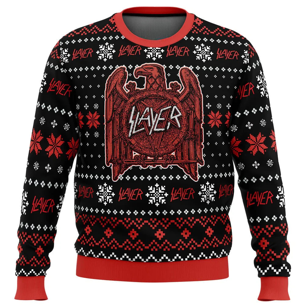 Sl Q5 Ugly Christmas Sweater , Unisex Wool Sweater