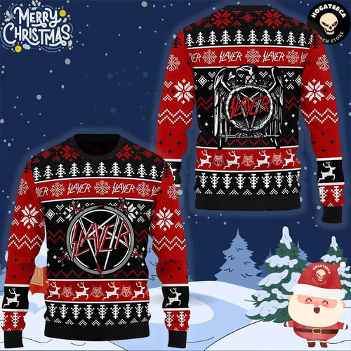 Sl Q6 Ugly Christmas Sweater , Unisex Wool Sweater