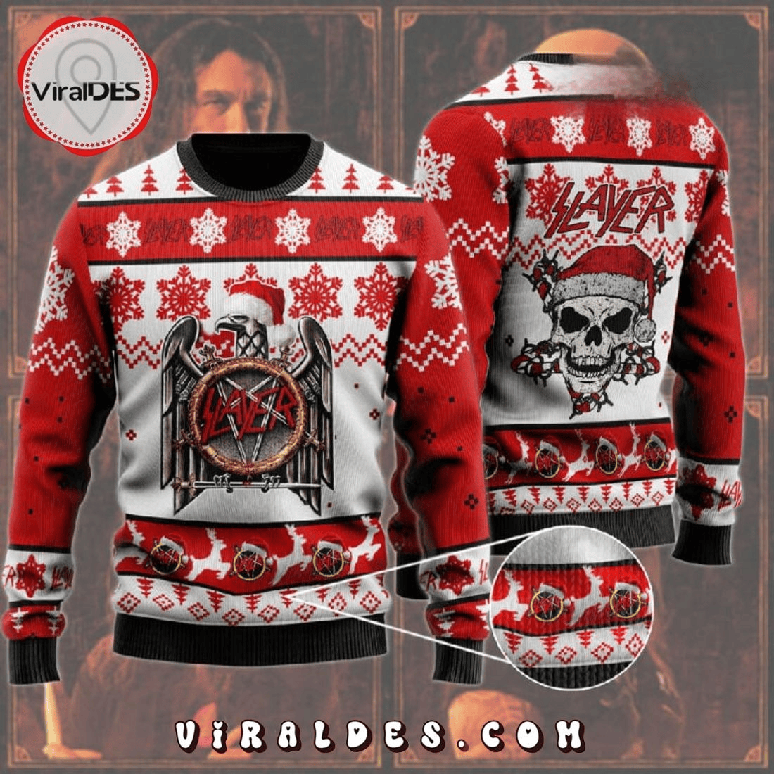 Sl Q7 Ugly Christmas Sweater , Unisex Wool Sweater