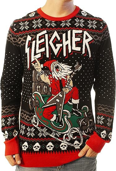Sl Q8 Ugly Christmas Sweater , Unisex Wool Sweater