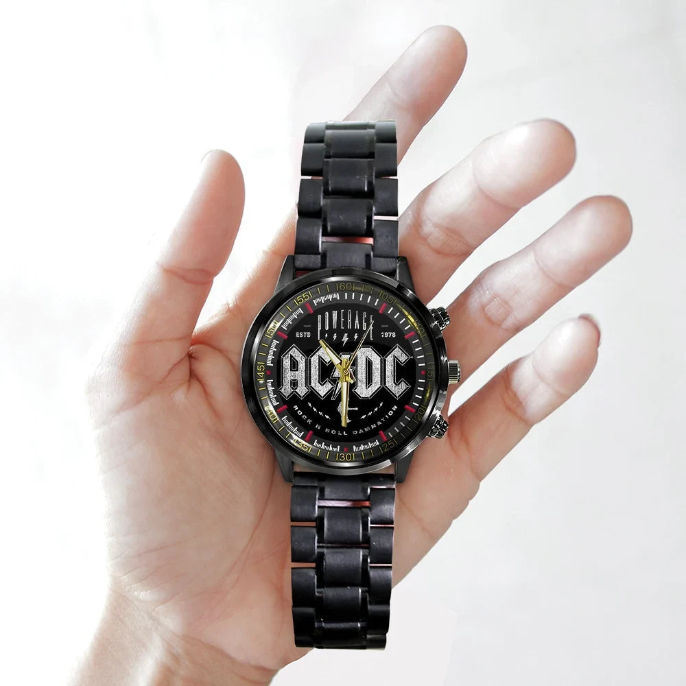 AC Rock Luxury Stainless Steel Watch
