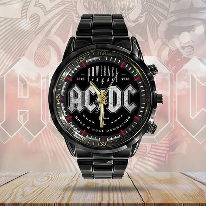 AC Rock Luxury Stainless Steel Watch
