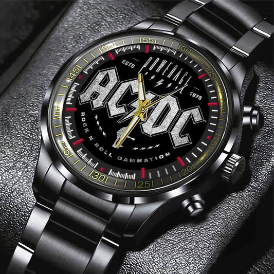 AC Rock Luxury Stainless Steel Watch