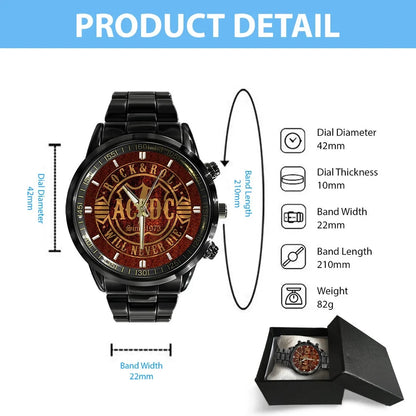 AC Rock Luxury Stainless Steel Watch V3