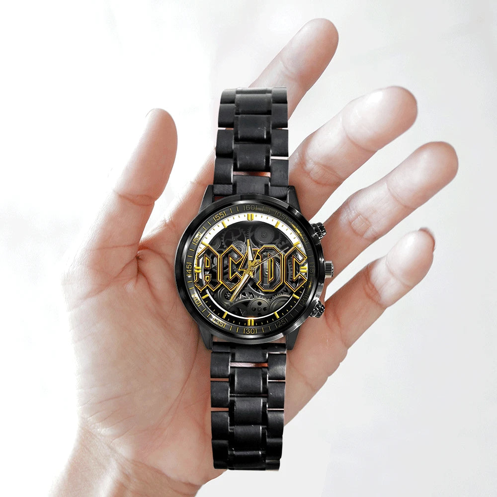 AC Rock Luxury Stainless Steel Watch V6