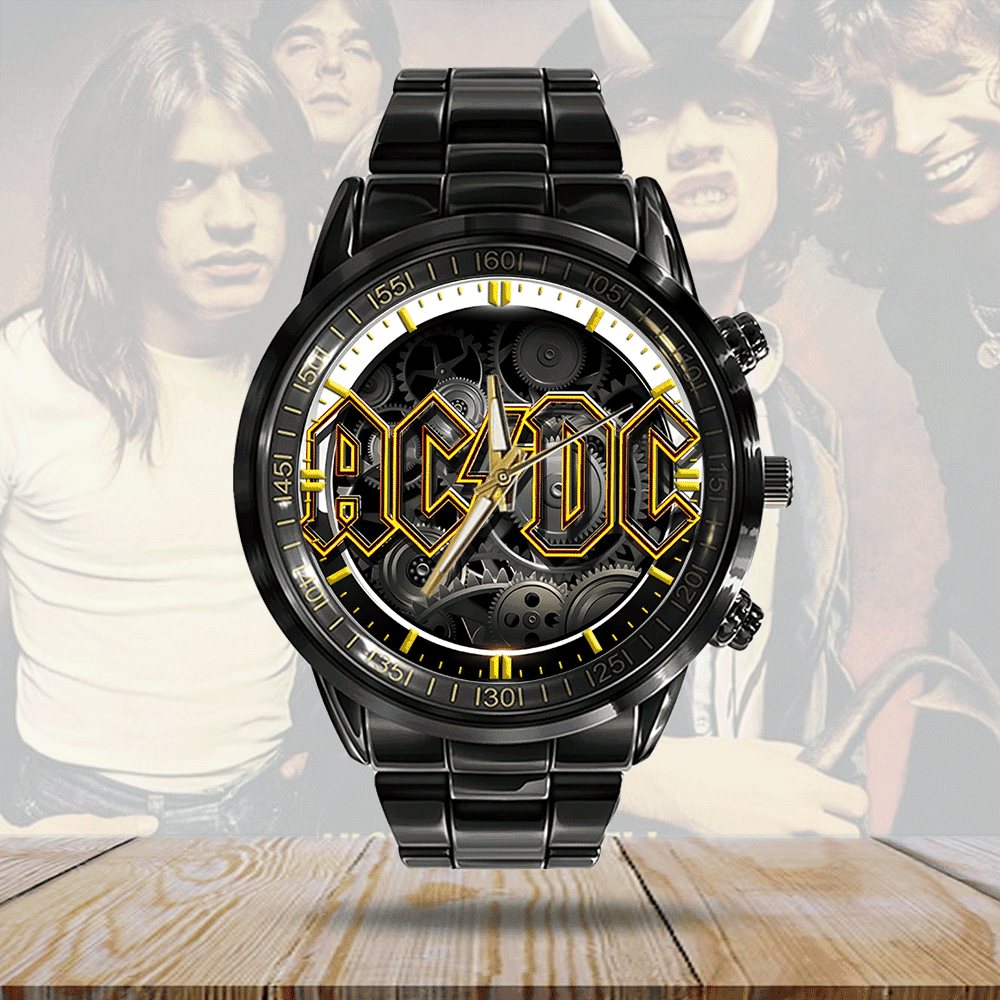 AC Rock Luxury Stainless Steel Watch V6