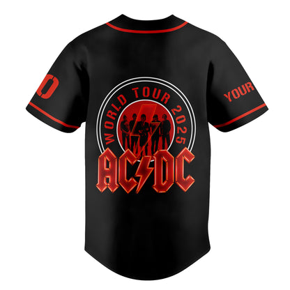 Personalized AC Power Up Tour - Baseball Jersey Shirt 3D Q120402