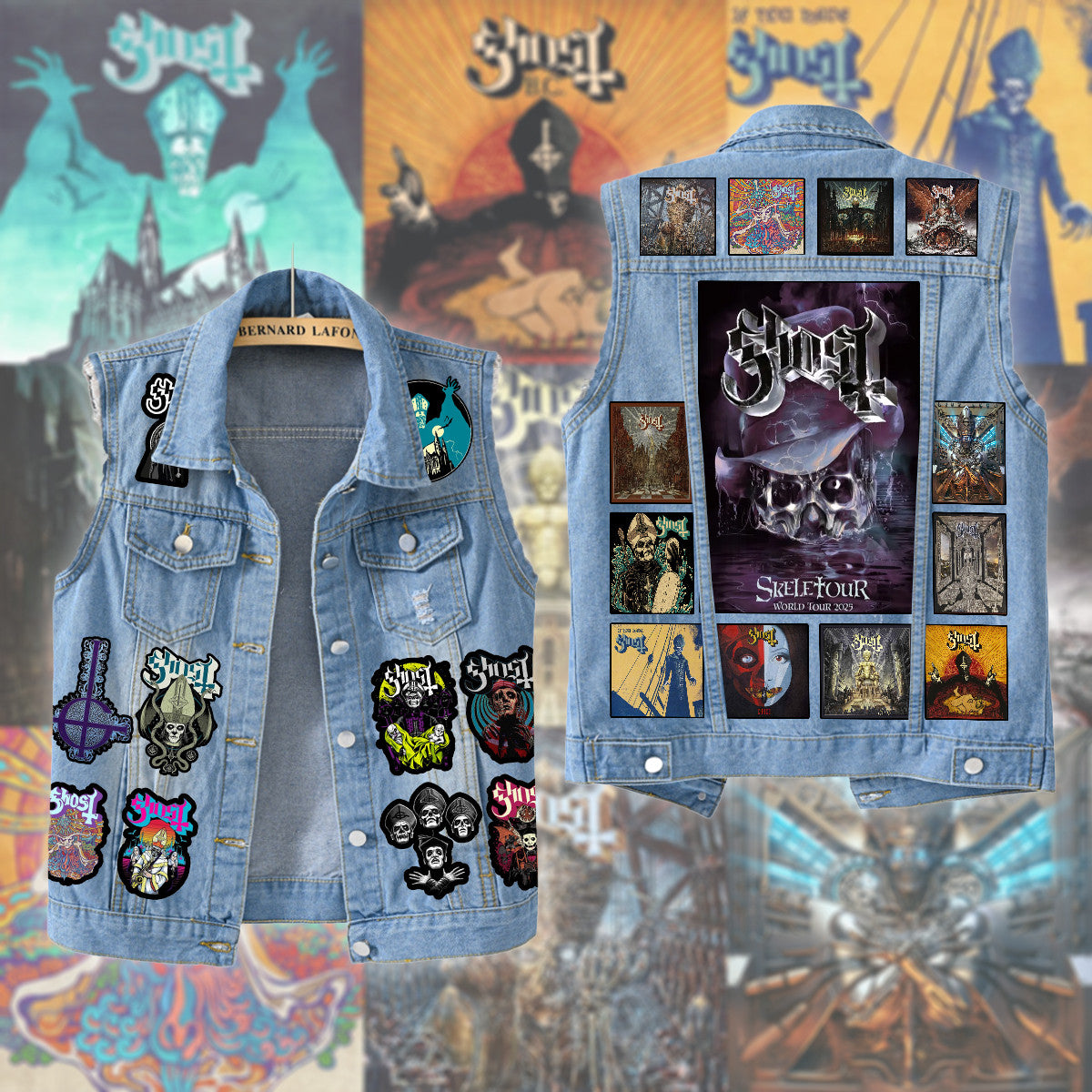 Ghost Cutoff Denim Jacket Q230501