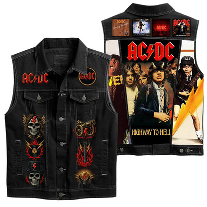AC Rock Cutoff Denim Jacket Q010703