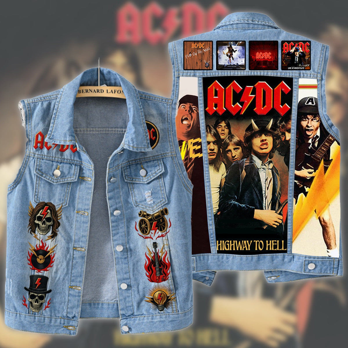 AC Rock Cutoff Denim Jacket Q010703