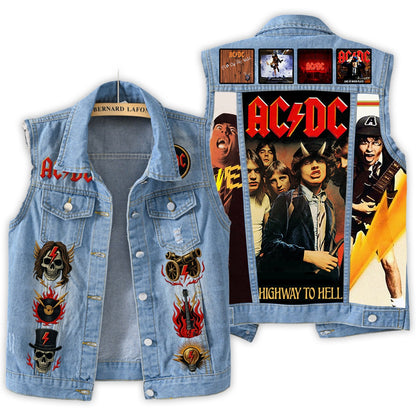 AC Rock Cutoff Denim Jacket Q010703