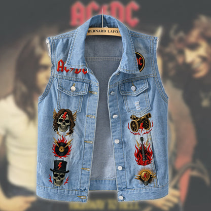 AC Rock Cutoff Denim Jacket Q010703