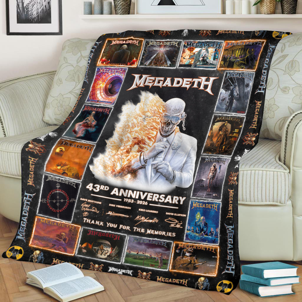 MGD Thank You For The Memories 3D Fleece Blanket