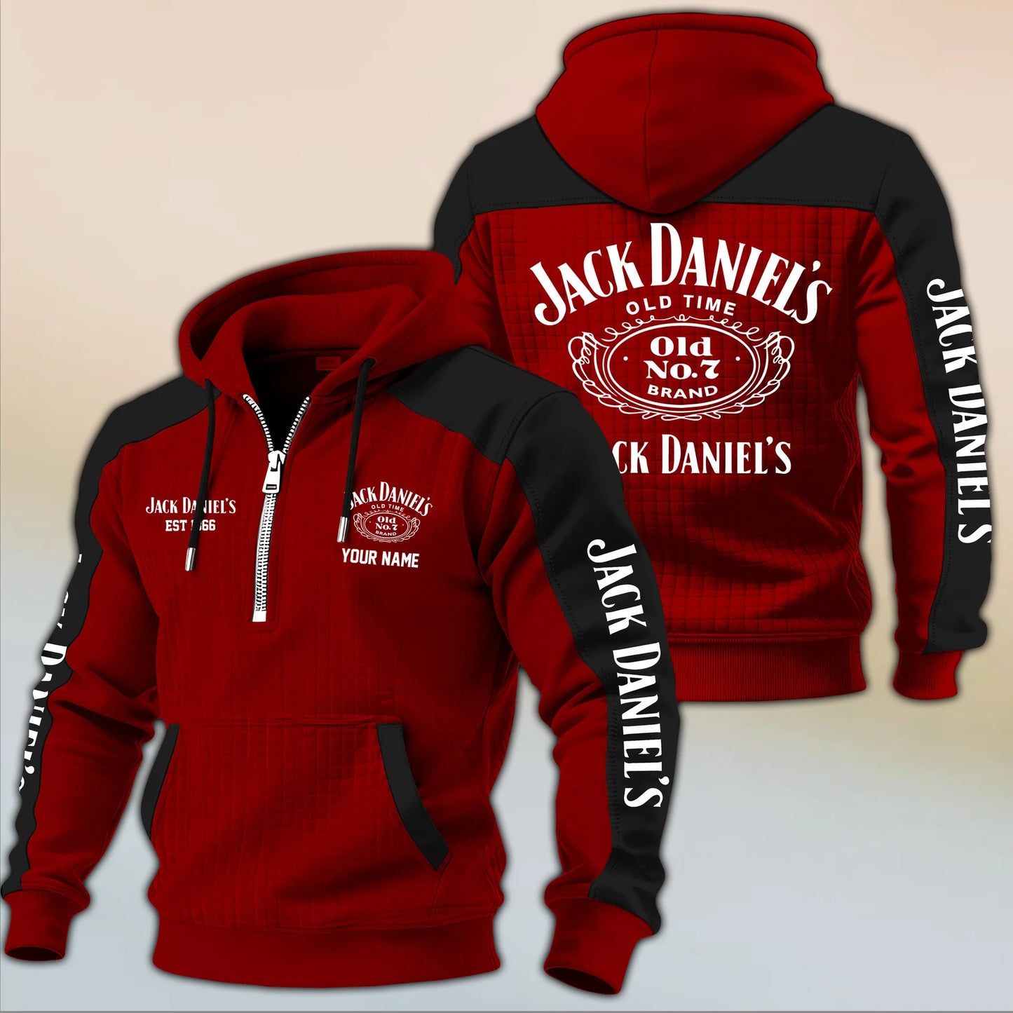 Personalized Jack Dani 160TH Anniversary Zip-Hoodie Cotton Jacket