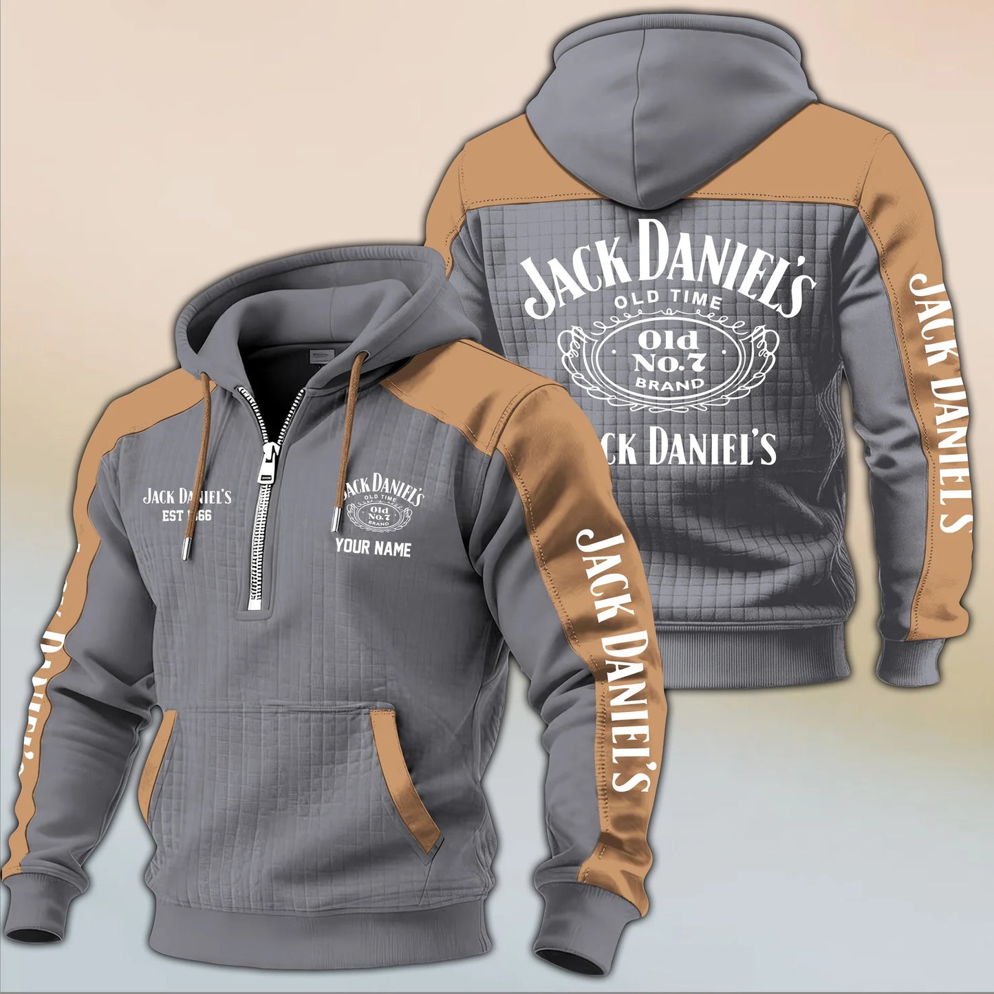 Personalized Jack Dani 160TH Anniversary Zip-Hoodie Cotton Jacket