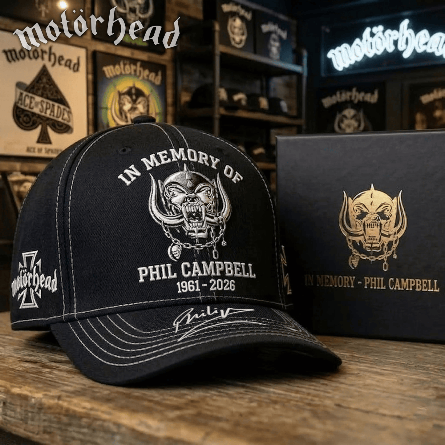 MH Phil Campbell Cap , MH Tribute Cap (1961-2026)