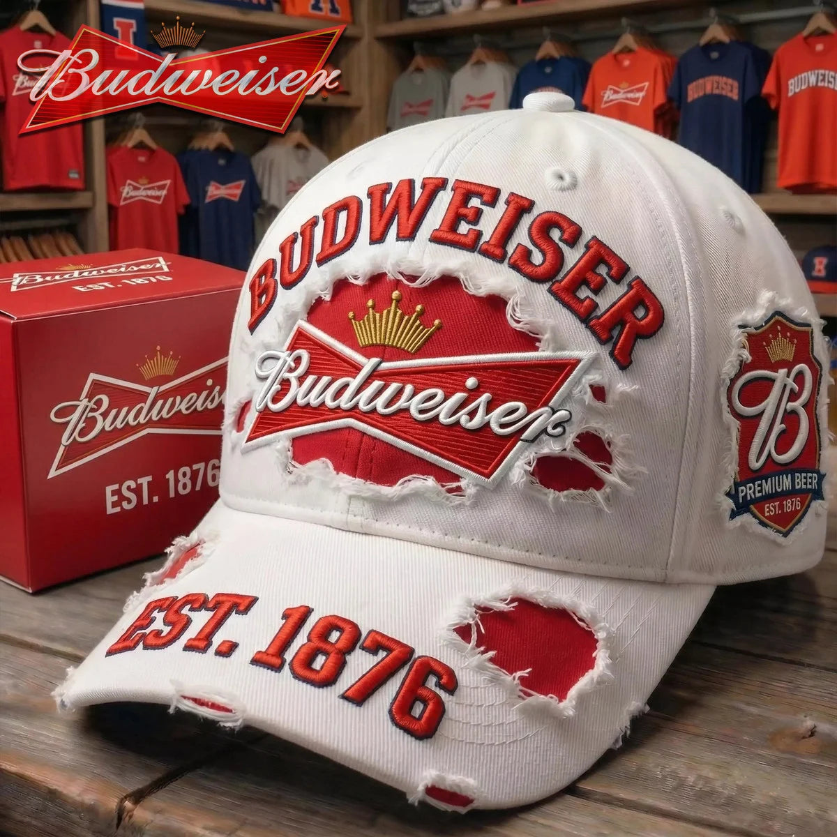 Busweisr EST. 1876 Cap V2, Busweisr Vintage Classic Cap